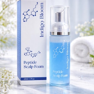 Peptide Scalp Foam for Thinning Hair |  Hair Support | Leave-In Scalp Treatment |