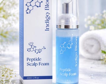 Peptide Scalp Foam for Thinning Hair |  Hair Support | Leave-In Scalp Treatment |
