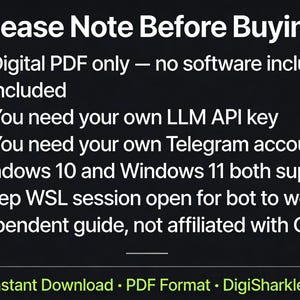 OpenClaw Windows Installation Setup Guide, Telegram Bot, Web Search Tutorial, PDF Download image 5