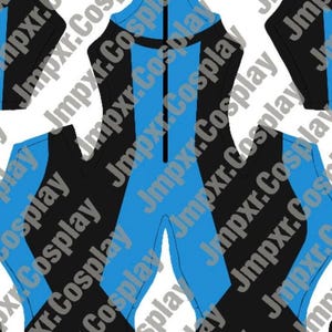 Invincible War Mohawk Invincible Blue Suit Pattern