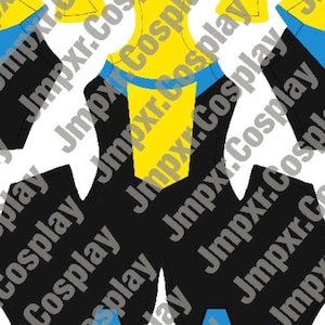 Invincible Suit Sewing/Dye Pattern