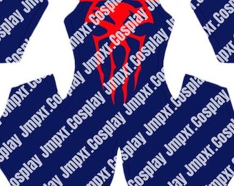 Comic 2099 Spider-Man Digital Suit Pattern