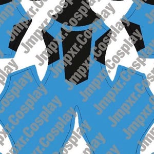 Invincible War Dark Invincible Blue Suit Pattern