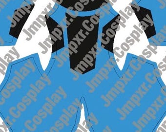 Invincible War Dark Invincible Blue Suit Pattern