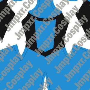 Invincible Blue Suit Pattern