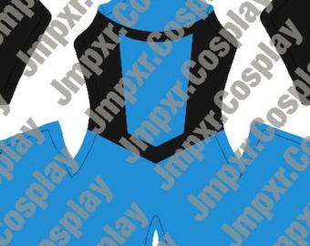 Invincible Blue Suit Pattern