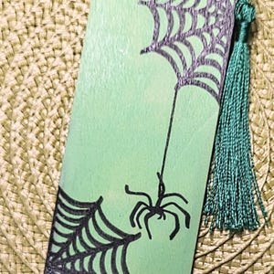 Spooky Spider Bookmark