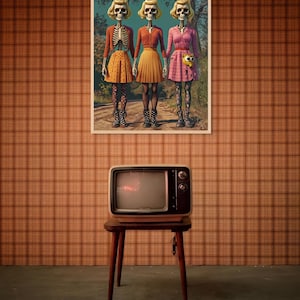 Art horrifique Mid-Century