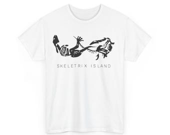 Skeletrix Island Tee: Edward Skeletrix Art Fan Shirt