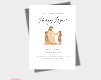 LDS Primary Program Invitation. Primary Program for Sacrament Meeting. LDS Primary Program. Primary Program Script.