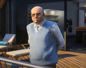 Old Man PED Add-On for FiveM – Custom RP Character, Digital Skin Mod