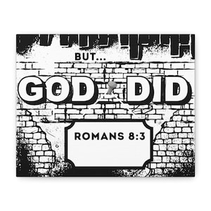 God Did Wall Art Canvas