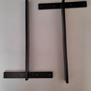 Soportes de acero para montaje en pared para lavabos de mármol, equipo necesario para montar lavabos de mármol en la pared, resistente y duradero