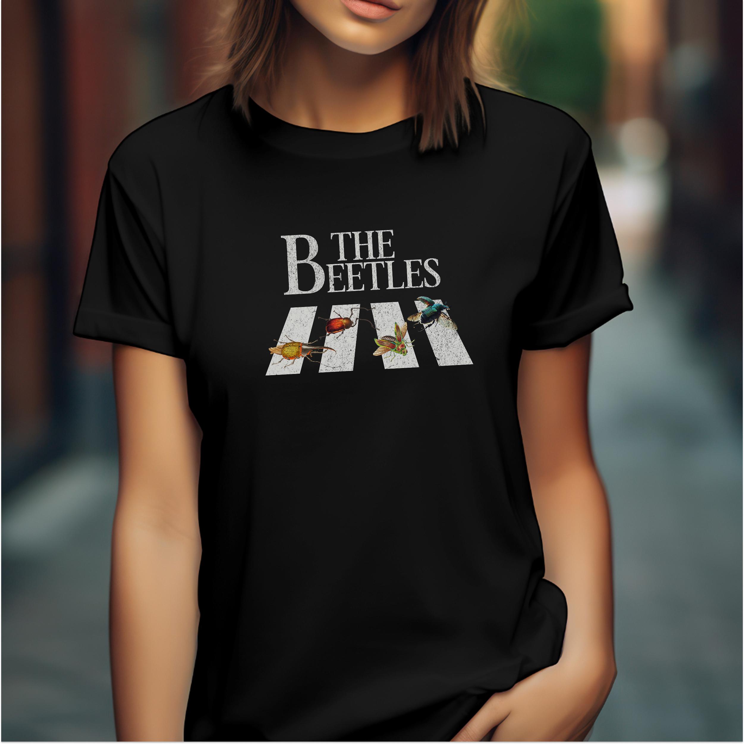 T-shirt Graphique The Beatles Fan Art - Taille Unisexe, Coton, Marque Ohyphens, Idéal Cadeau Fan De Musique
