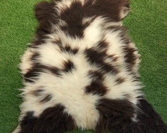 Real Sheepskin Rug - Natural Black White 100% Sheepskin Rugs Home Decor Interior Design Living and Kids Room, Sofa