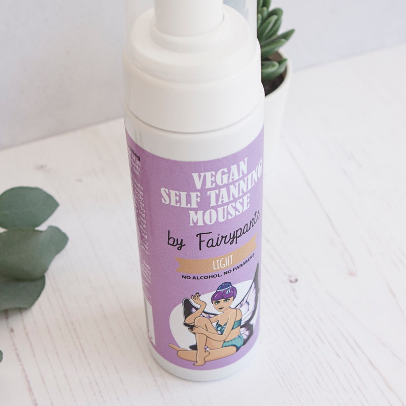 light fake tan