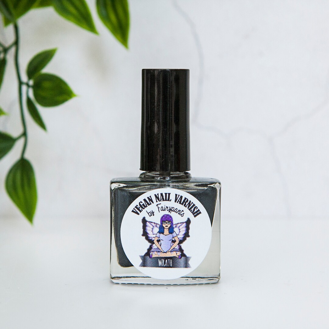 Black Nail Varnish, Cruelty Free, 5 Free Nail Polish, Indie Nail Polish