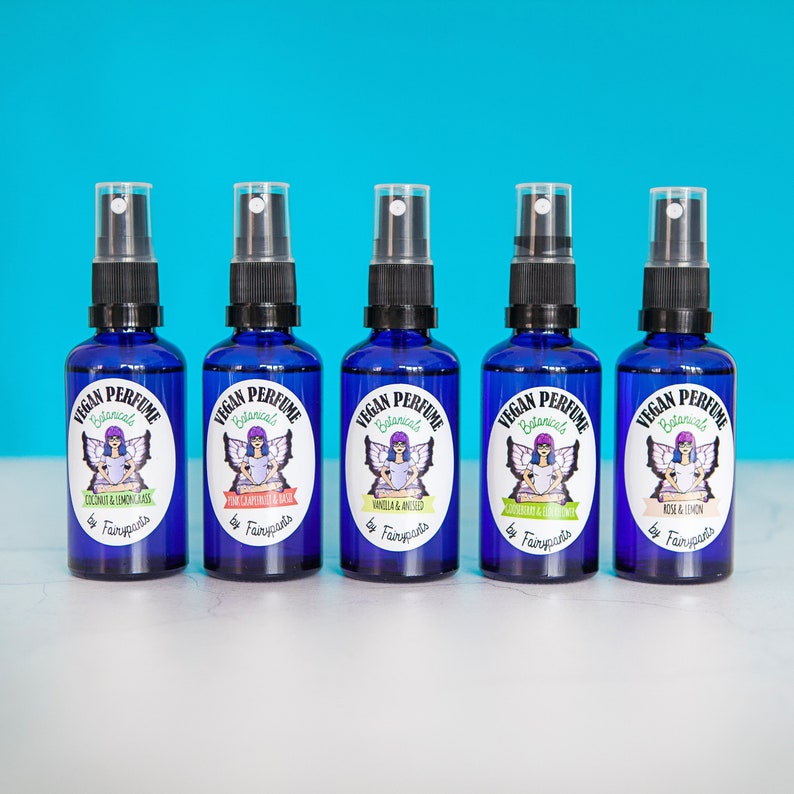 Coconut & Lemongrass Vegan Perfume 50ml Spray Etsy UK