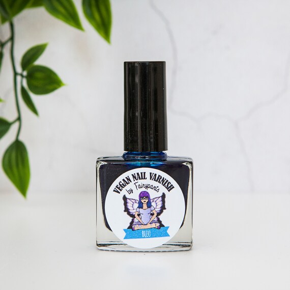 Blue Nail Varnish Cruelty Free 5 Free Nail Polish Indie Nail Etsy UK