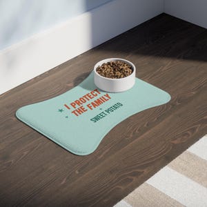 Trendy Custom Dog Placemat