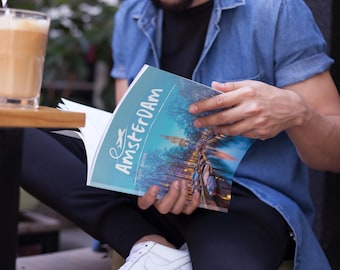 Het ultieme e-book met een reisgids voor Amsterdam: een uitgebreide stadsgids, reisroute en goedkope reishulpmiddelen – directe pdf-download.