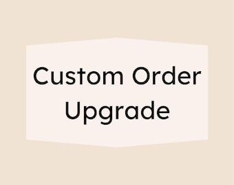 Custom Order Upgrade | Add Second Side Engraving | Gift Box | Fast Shipping | Order Add-On Only | Add Keyring Design | Fast Shipping Only UK