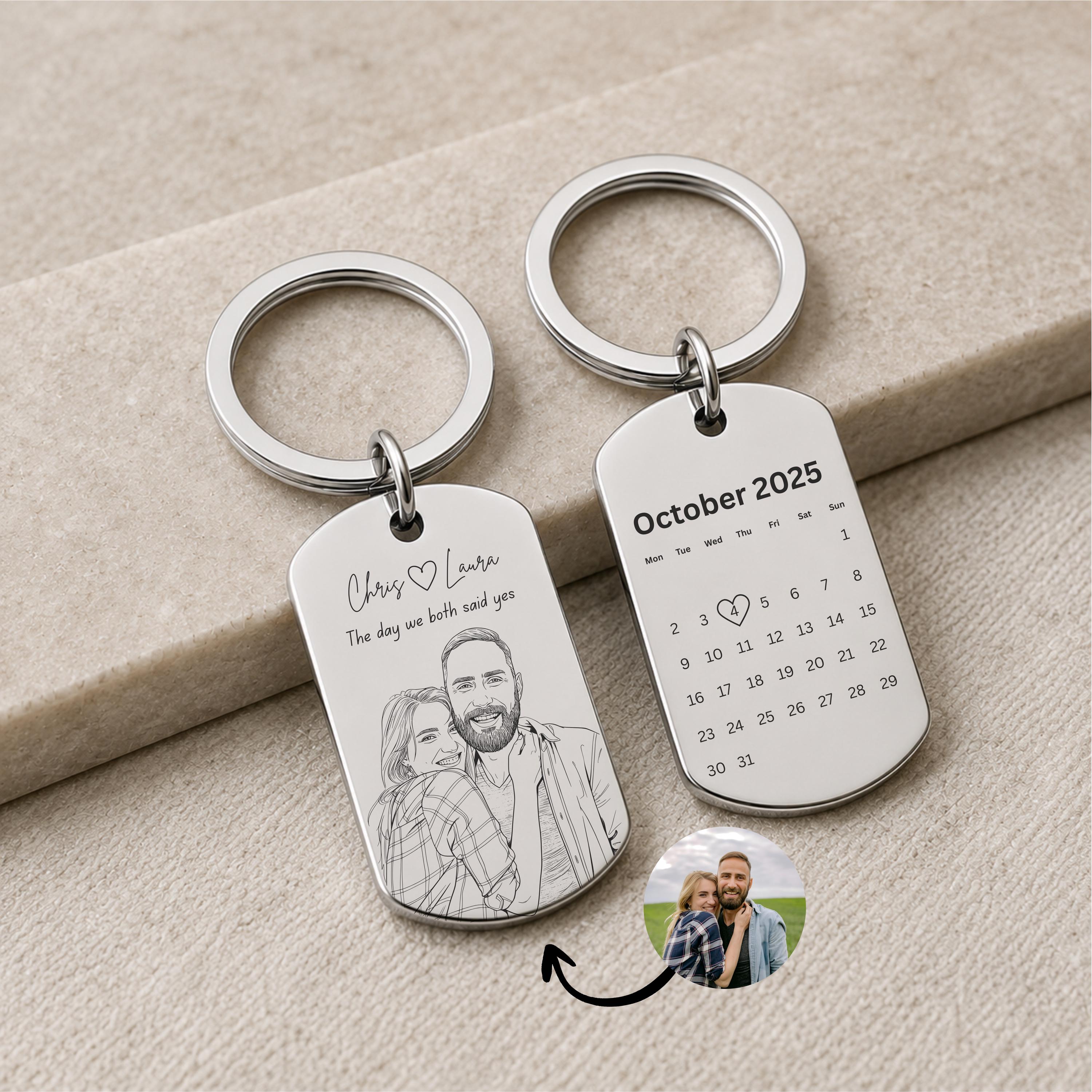 28 Anniversary Keyring - Etsy Singapore