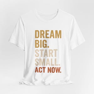 Dream Big Unisex Jersey Short Sleeve Tee