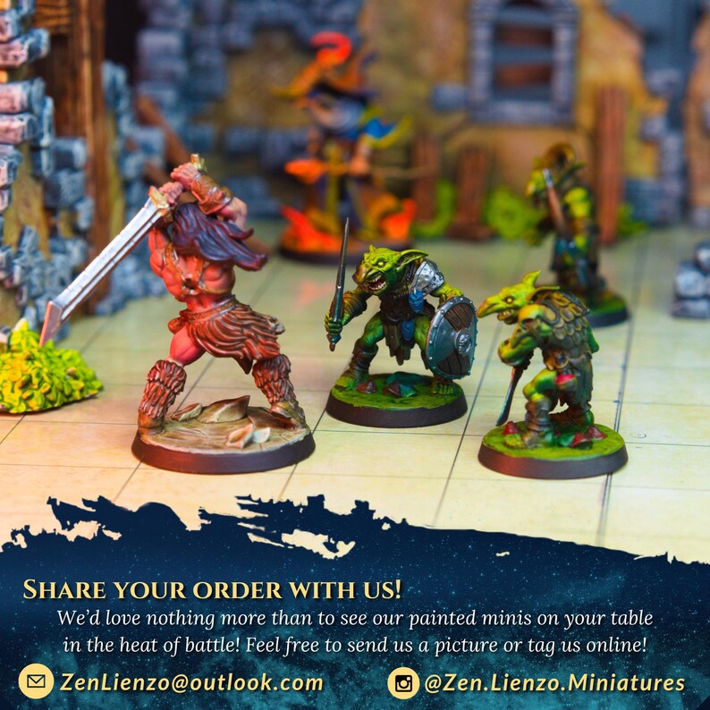 Goblin Wild Magic Wizard | Painted Miniature for Dnd | Hero / Player ...