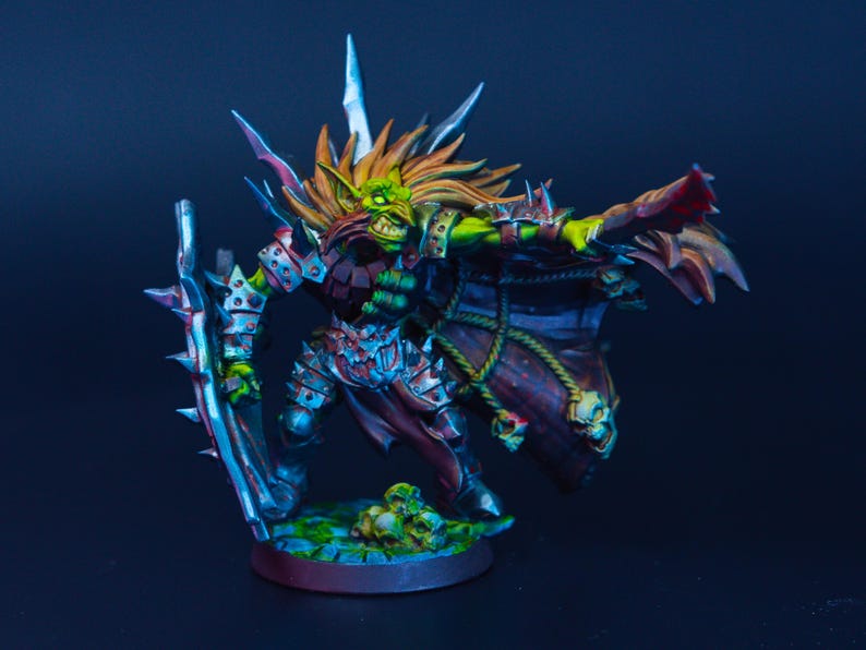 Great-goblin General | Painted Miniature for Dnd | Enemy Leader ...