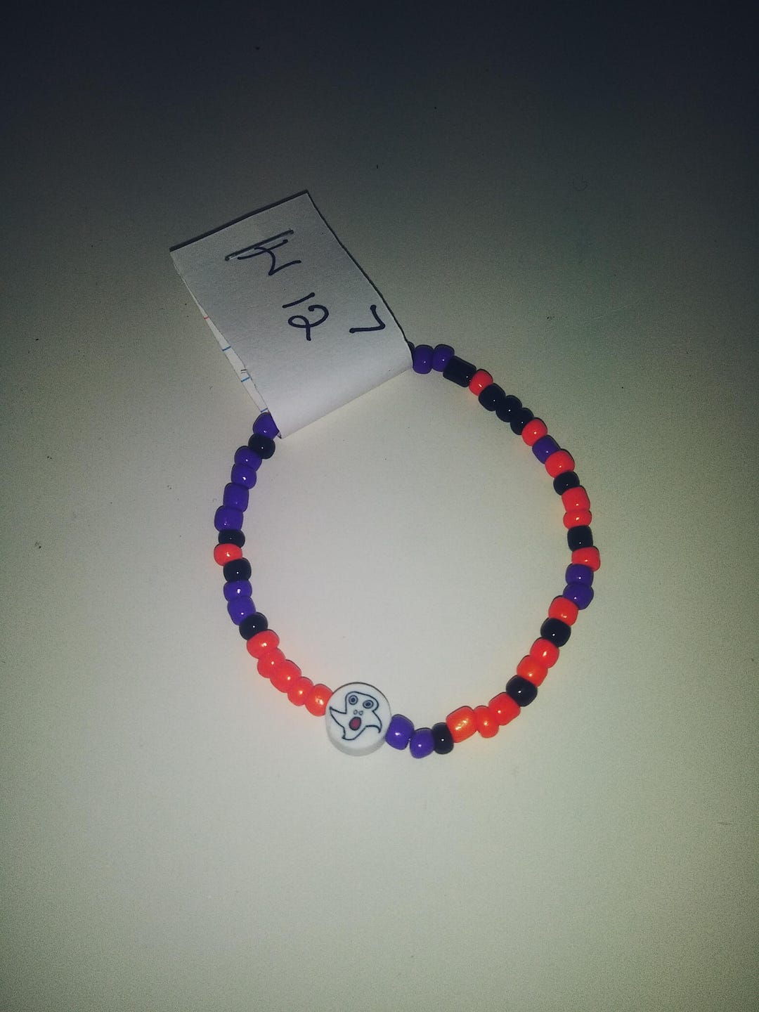 Halloween Bead Bracelet Etsy