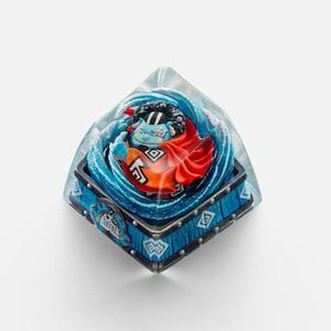 One Piece Artisan Resin Keycap - Collection 2 - Dwarf Factory SA R1 Profile Jinbe