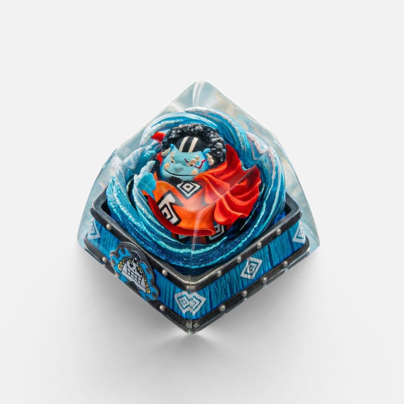 One Piece Artisan Resin Keycap - Collection 2 - Dwarf Factory SA R1 Profile Jinbe