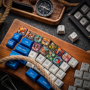 One Piece Artisan Resin Keycap - Collection 2 - Dwarf Factory SA R1 Profile image 16