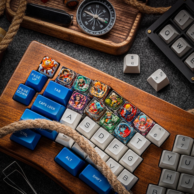 One Piece Artisan Resin Keycap - Collection 2 - Dwarf Factory SA R1 Profile image 16