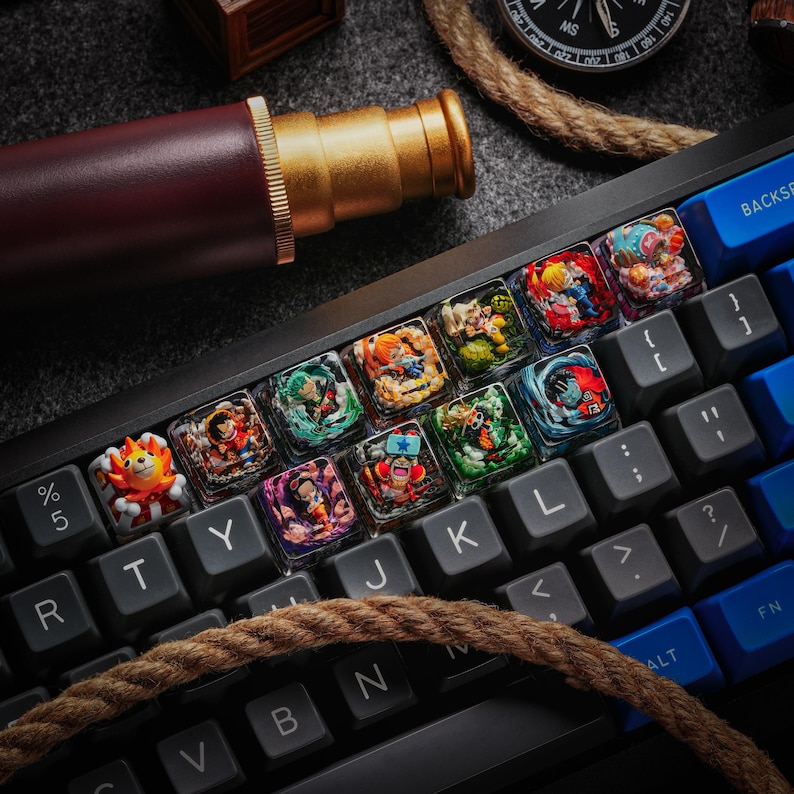 One Piece Artisan Resin Keycap - Collection 2 - Dwarf Factory SA R1 Profile image 17