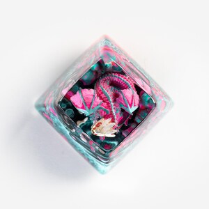 Handmade Resin Dragon Artisan Keycap – Gnarly Drakon, SA R1 Profile Crambione (SAR1)