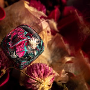 Handmade Resin Dragon Artisan Keycap – Gnarly Drakon, SA R1 Profile Crambione (DOM)