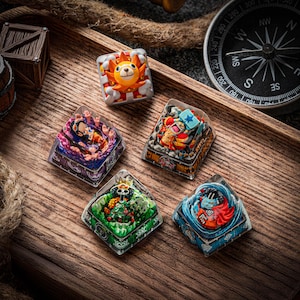 One Piece Artisan Resin Keycap - Collection 2 - Dwarf Factory SA R1 Profile image 3