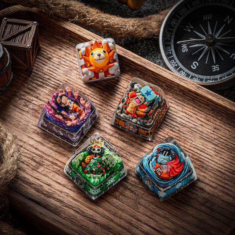 One Piece Artisan Resin Keycap - Collection 2 - Dwarf Factory SA R1 Profile image 3