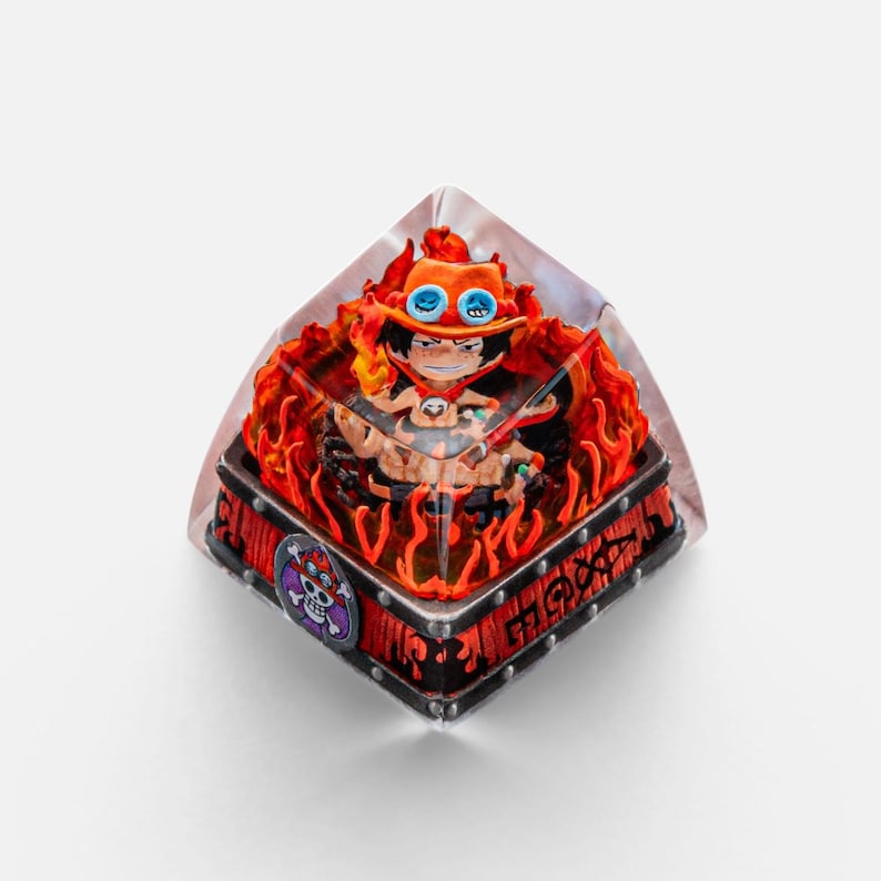 One Piece Artisan Resin Keycap - Collection 2 - Dwarf Factory SA R1 Profile Ace