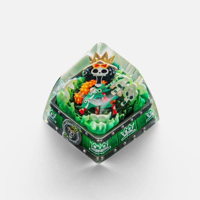 One Piece Artisan Resin Keycap - Collection 2 - Dwarf Factory SA R1 Profile Brook