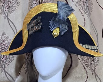 Napoleon 18th Century Royal Admiral British Bicorn Hat