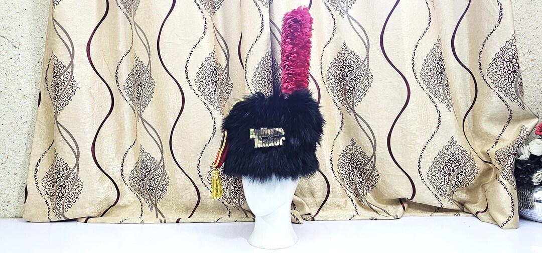 French Hussars Colback Hat Busby Hat (long Hair Skin) Article 2 - Etsy
