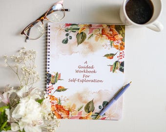 Self Exploration Guided Workbook eBook: Personal Growth Reflection Journal for Self Discovery