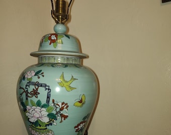 Wildwood Mid-century Modern Chinoserie Lamp