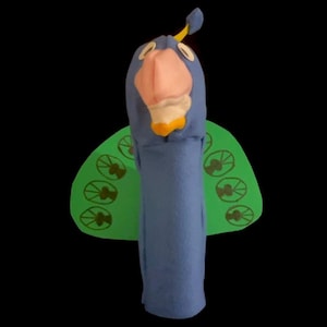Peacock Hand Puppet