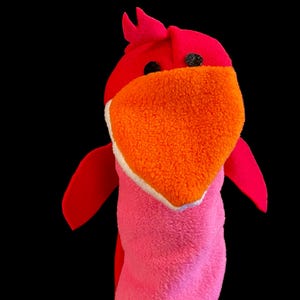 Red Bird Hand Puppet