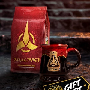 Star Trek / Il set regalo Klingon Raktajino (tazza e caffè)