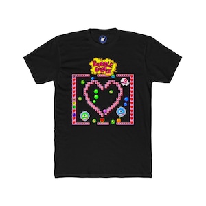 Bubble Bobble  Love Retro Game Tee, Bubble Bobble Gamer Shirt, Vintage Video Game Top, 80s Arcade Player Gift, Unisex Cotton Crew